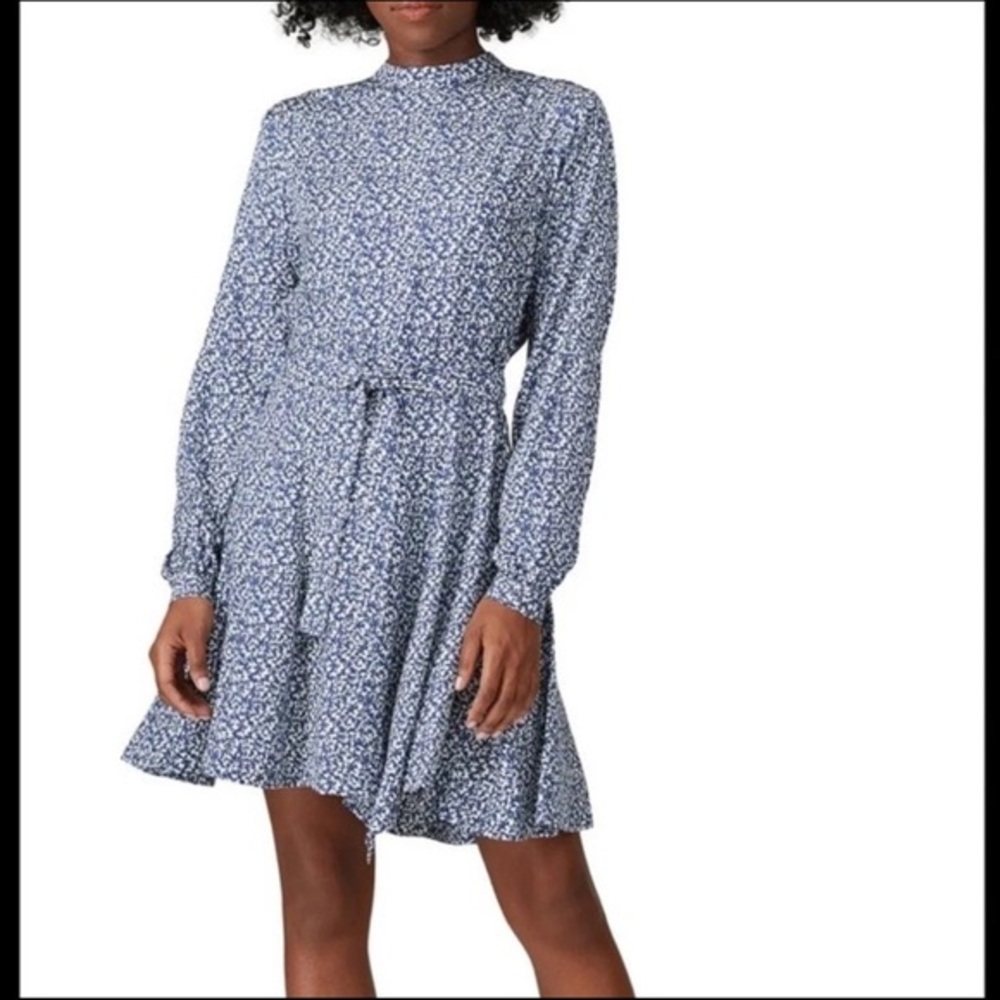 Derek Lam 10 Crosby floral
Blue printed mini dress size 2